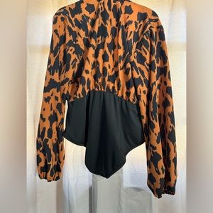 SHEIN Animal Print Bodysuit